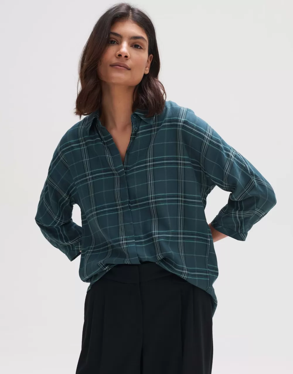 OPUS Fashion Blouse Met Lange Mouwen Fudo Modern^ Blouses