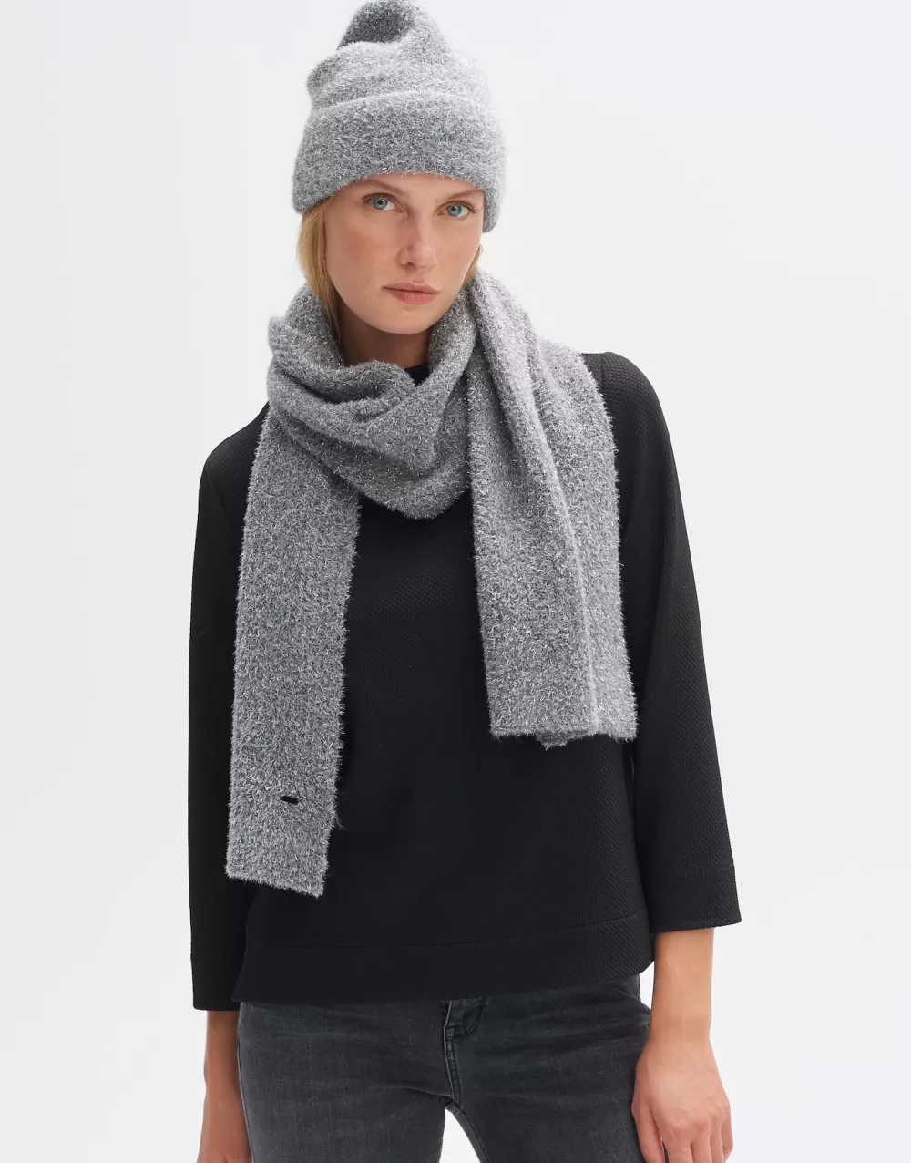 OPUS Fashion Gebreide Sjaal Aglezi Scarf^ Accessoires