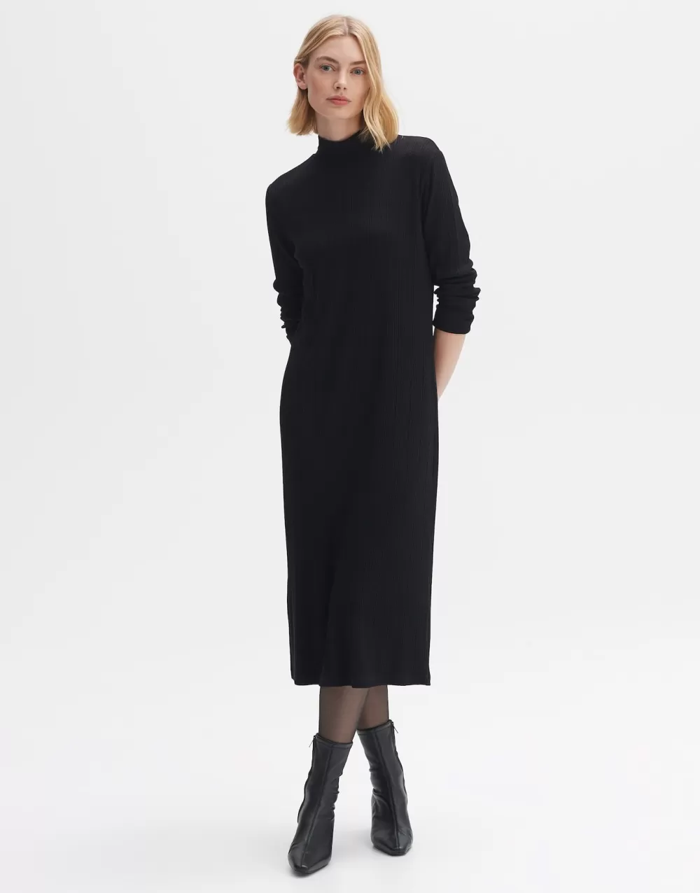 OPUS Fashion Midi Jurk Wipona^ Jurken & Rokken