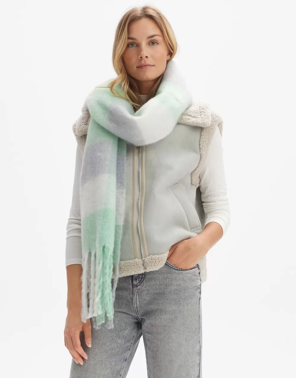 OPUS Fashion Sjaal Askara Scarf^ Accessoires