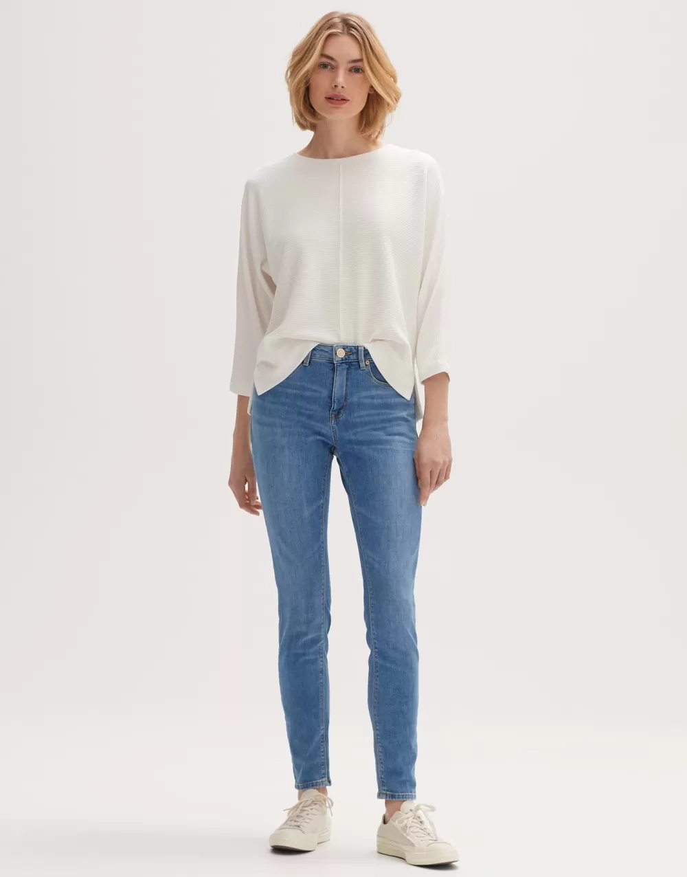 OPUS Fashion Skinny Jeans Elma Mid Blue^ Jeans