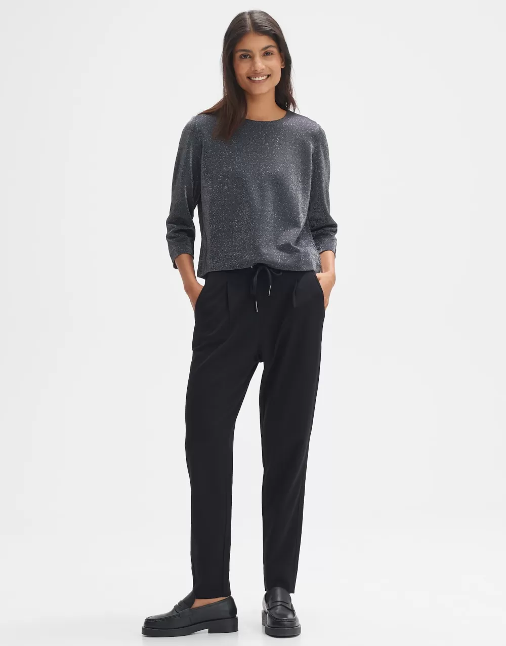 OPUS Fashion Stoffen Broek Elopa^ Broeken